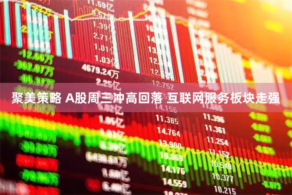 聚美策略 A股周三冲高回落 互联网服务板块走强